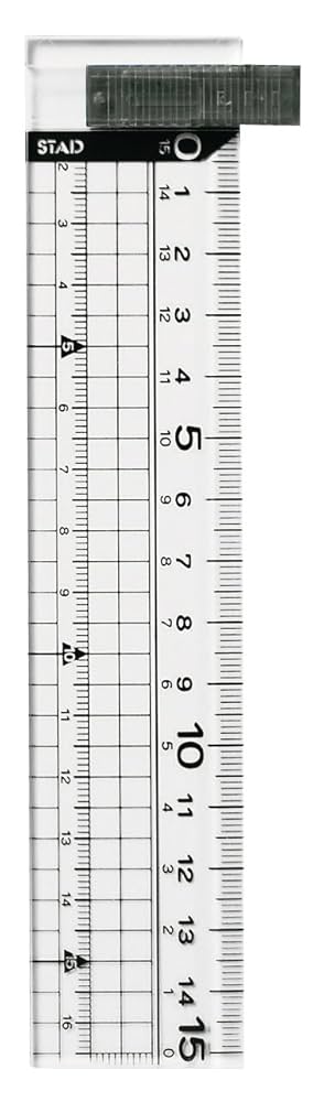 定規 Amazon | クツワ STAD 直線定規 ゼロピタ KB010 ブラック | 定規